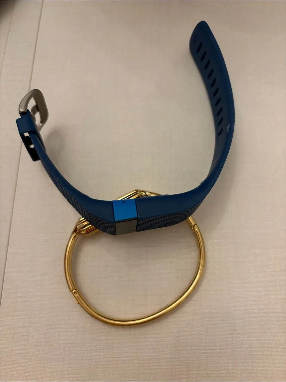 Fitbit Blue Fitness Tracker Wristband - Sleek Activity Tracker